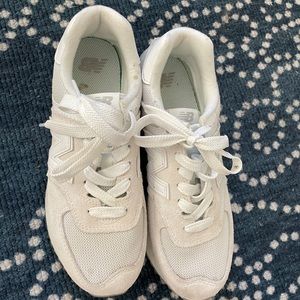 New Balance 574 platform sneakers